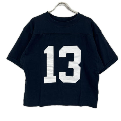 KOOKY ZOO 26SS JUVENILE FOOTBALL SHIRT Navy Cotton Size 46