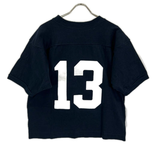 KOOKY ZOO 26SS JUVENILE FOOTBALL SHIRT Navy Cotton Size 46