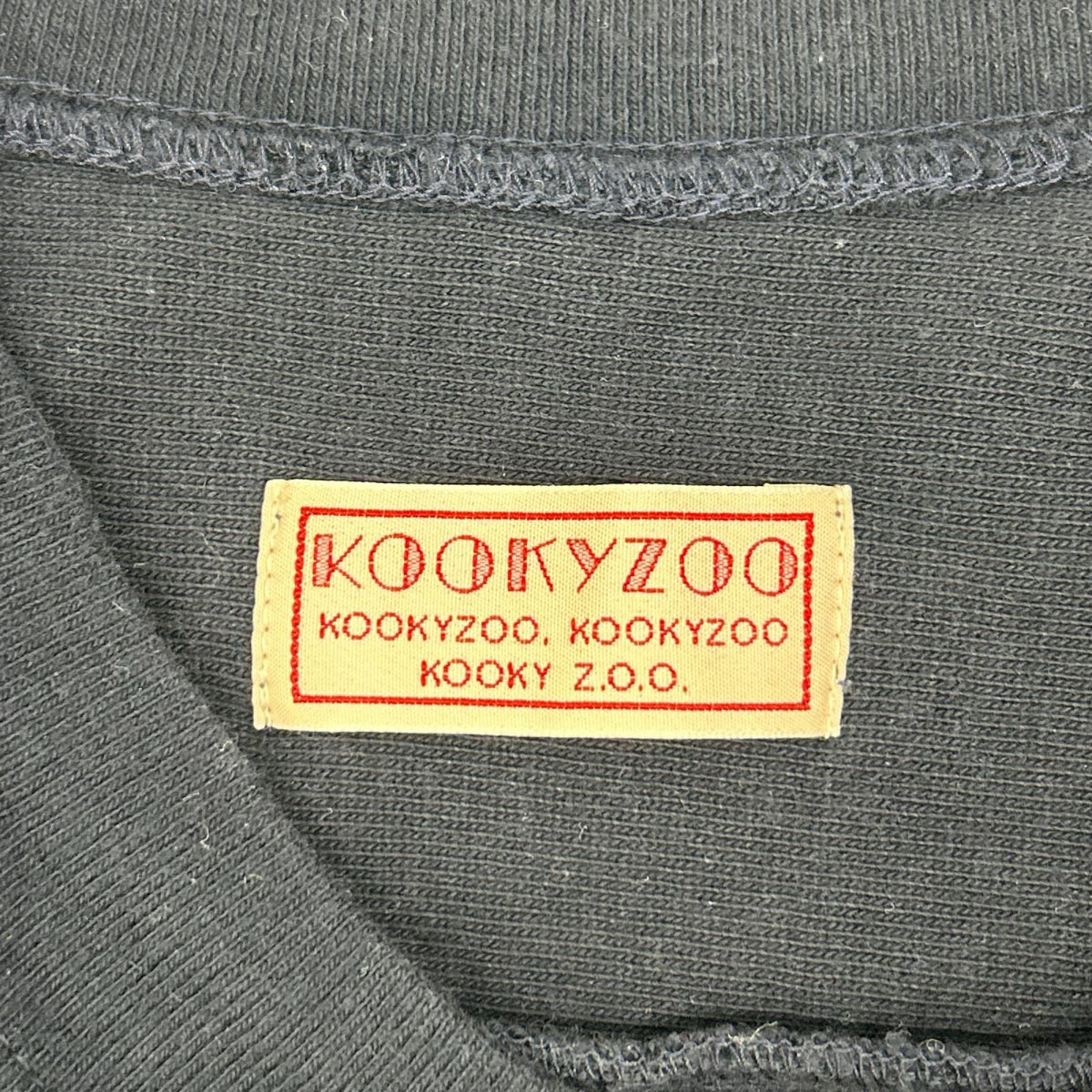 KOOKY ZOO 26SS JUVENILE FOOTBALL SHIRT Navy Cotton Size 46