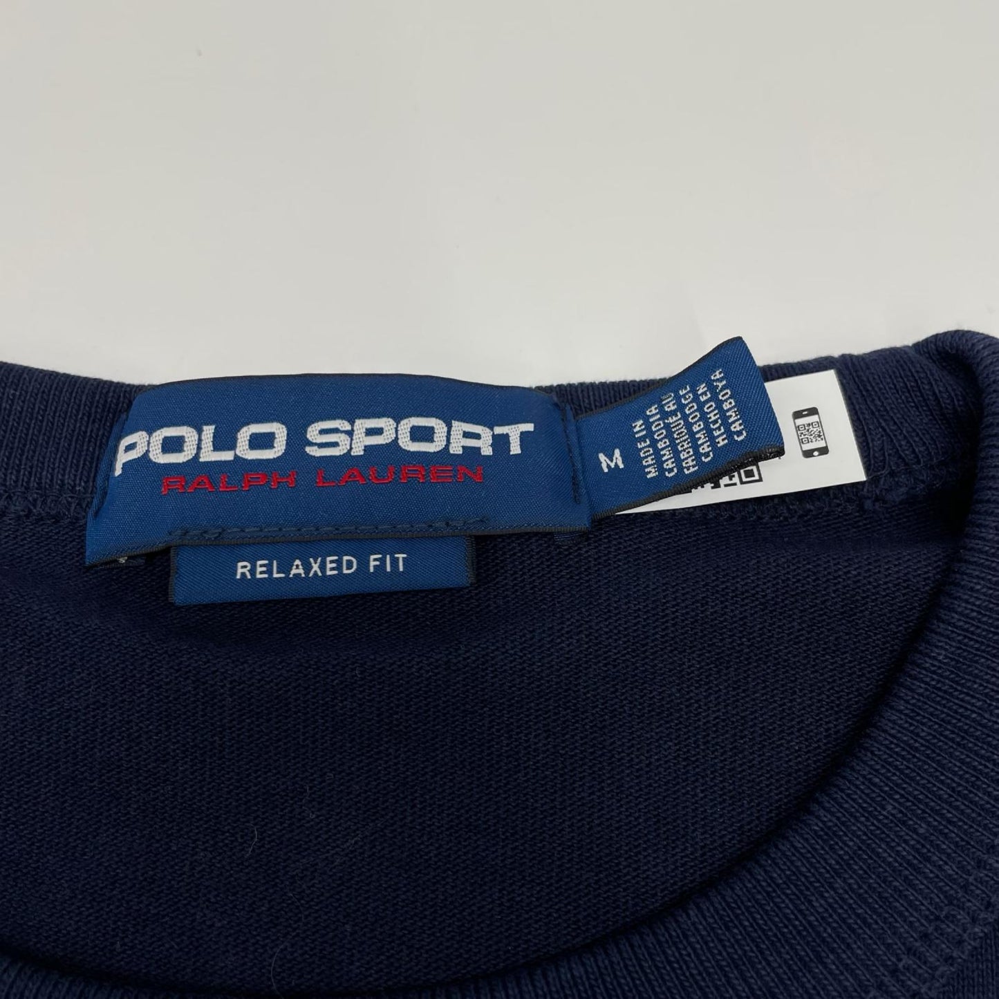 PoloSportRalphLauren Relaxed Fit Navy Polo Size M
