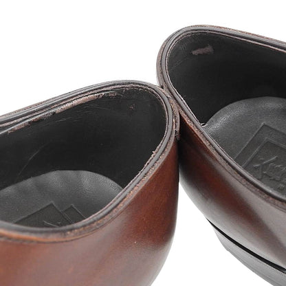SANYOYAMACHO Genrokuro Punched Cap Toe Shoes Brown Size 7F