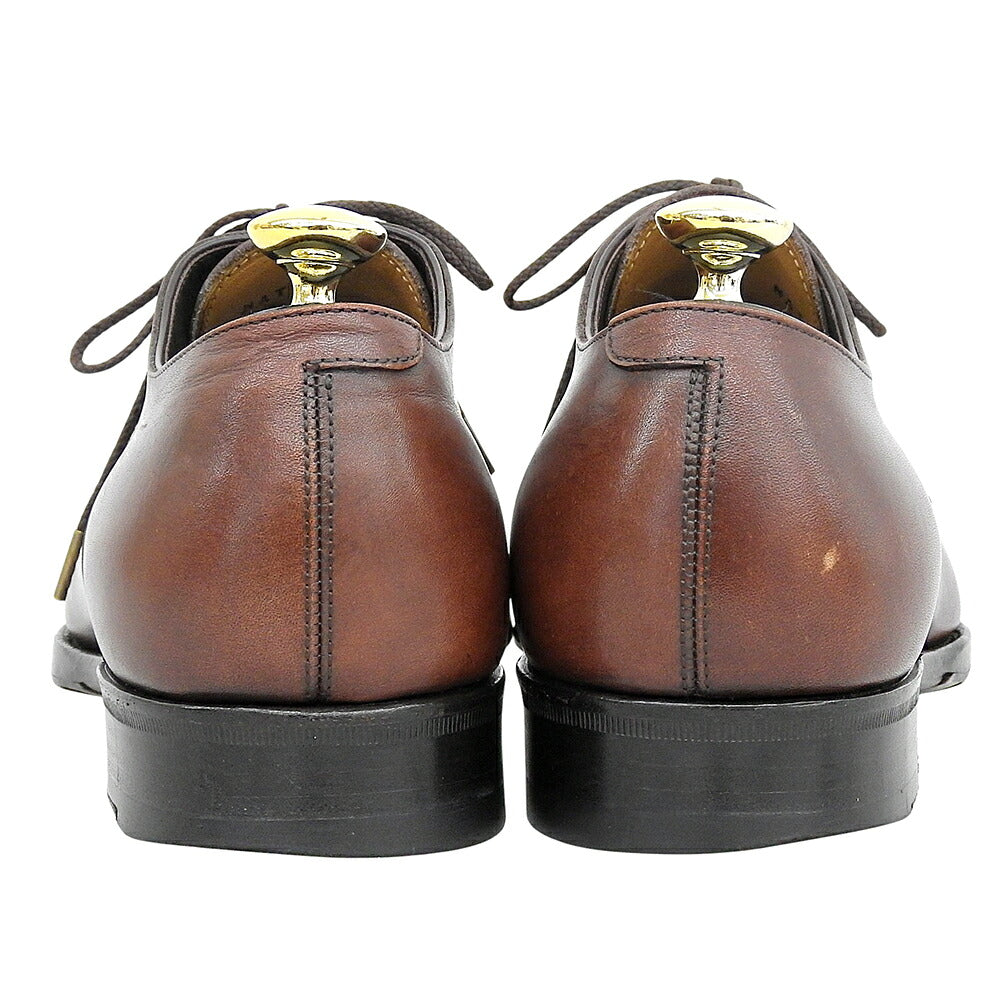 SANYOYAMACHO Genrokuro Punched Cap Toe Shoes Brown Size 7F
