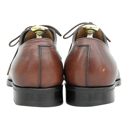 SANYOYAMACHO Genrokuro Punched Cap Toe Shoes Brown Size 7F