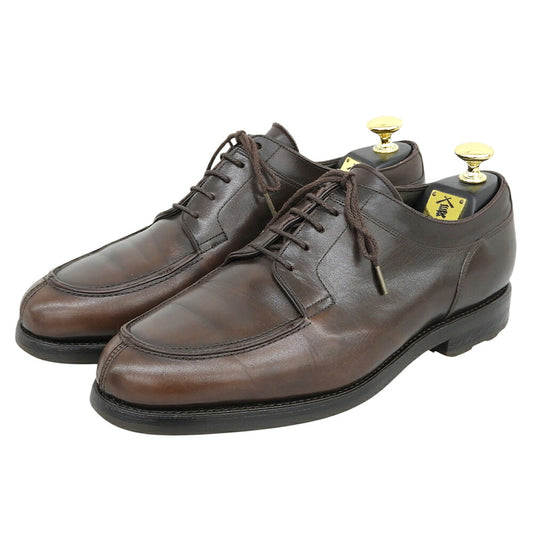 SANYOYAMACHO Kanshiro U-Tip Leather Shoes Brown Sneakers Size 7
