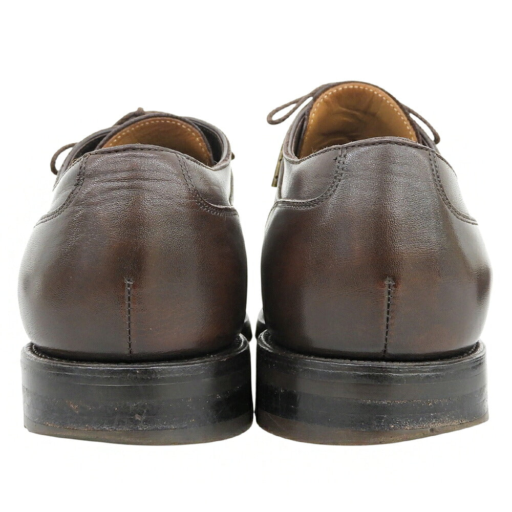 SANYOYAMACHO Kanshiro U-Tip Leather Shoes Brown Sneakers Size 7