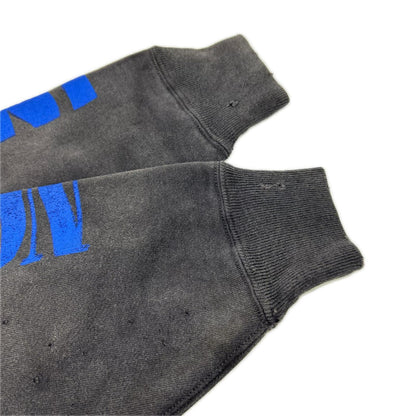 SAINT MICHAEL Crew Sweat Nothing IMP Gray Size M
