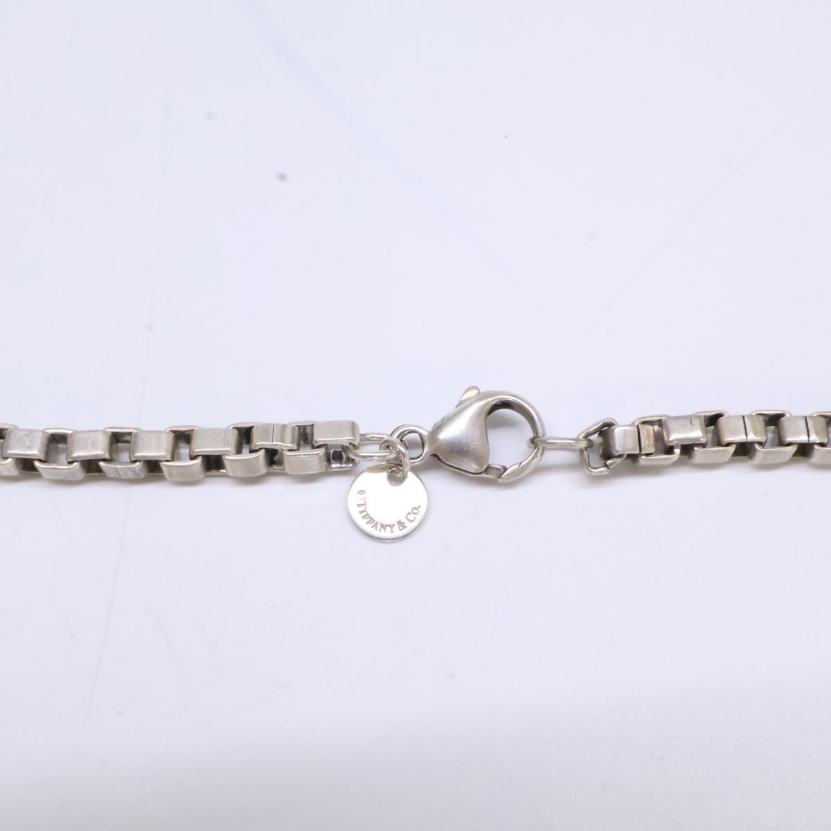 TIFFANY&Co. 925 Venetian Link Necklace Silver