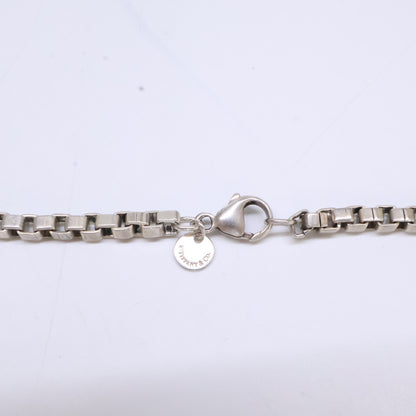 TIFFANY&Co. 925 Venetian Link Necklace Silver
