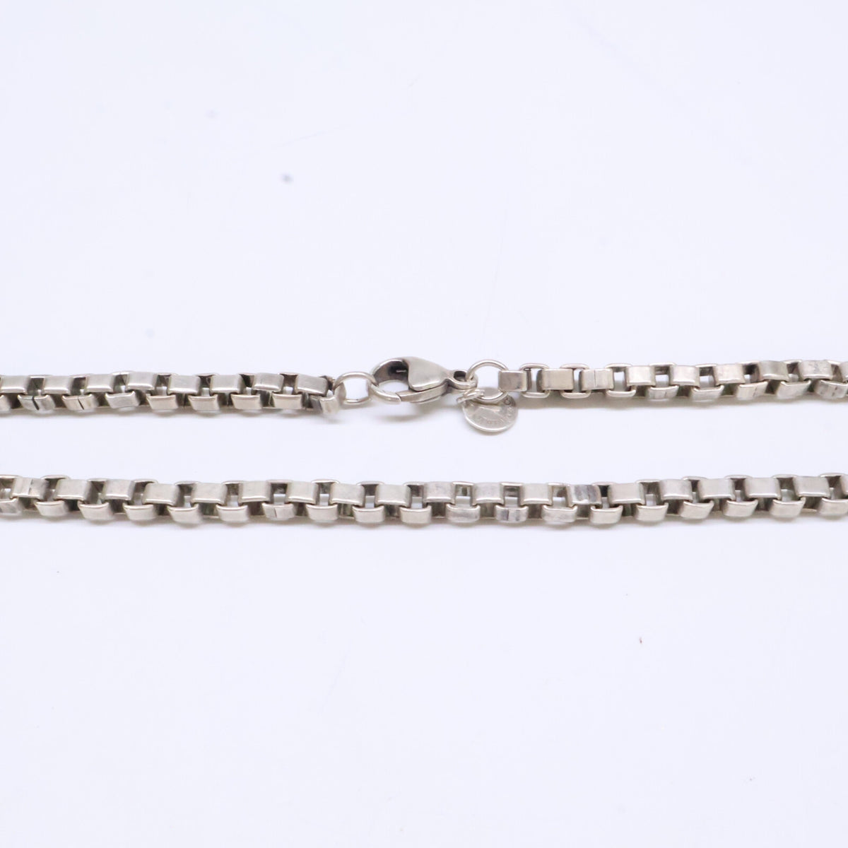 TIFFANY&Co. 925 Venetian Link Necklace Silver