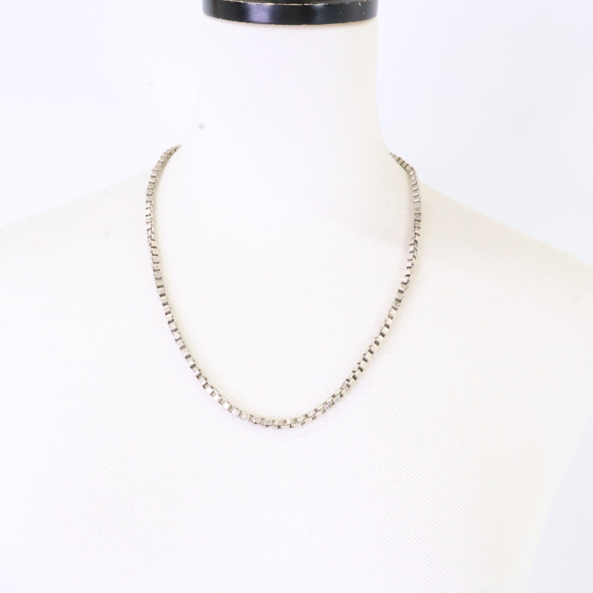 TIFFANY&Co. 925 Venetian Link Necklace Silver