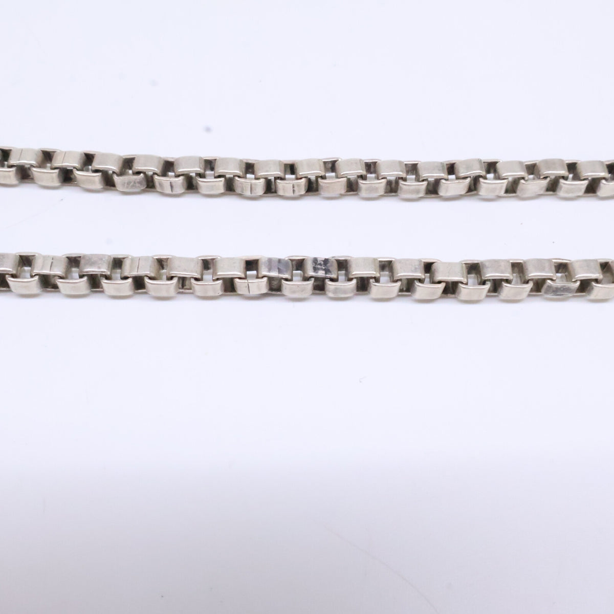 TIFFANY&Co. 925 Venetian Link Necklace Silver