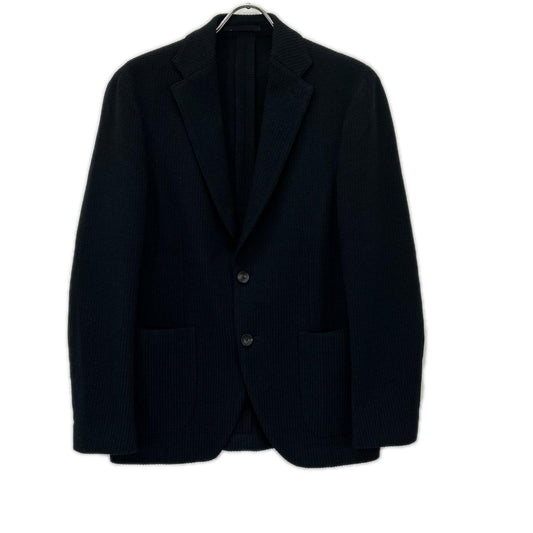 LARDINI IZUMO Wool Jacket Dark Navy Size 48