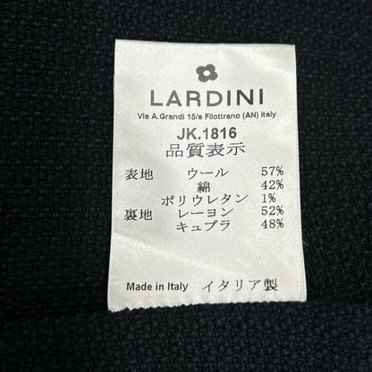 LARDINI IZUMO Wool Jacket Dark Navy Size 48