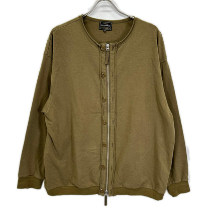 EGO TRIPPING 666600 Cotton Liner Cardigan Khaki Size 48