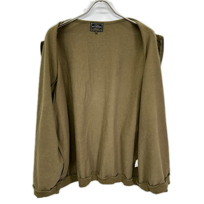 EGO TRIPPING 666600 Cotton Liner Cardigan Khaki Size 48