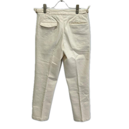 BRIGLIA QUARTIERI Cotton Denim Jeans Ivory Size 44