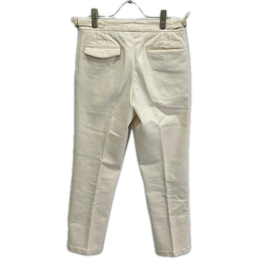 BRIGLIA QUARTIERI Cotton Denim Jeans Ivory Size 44