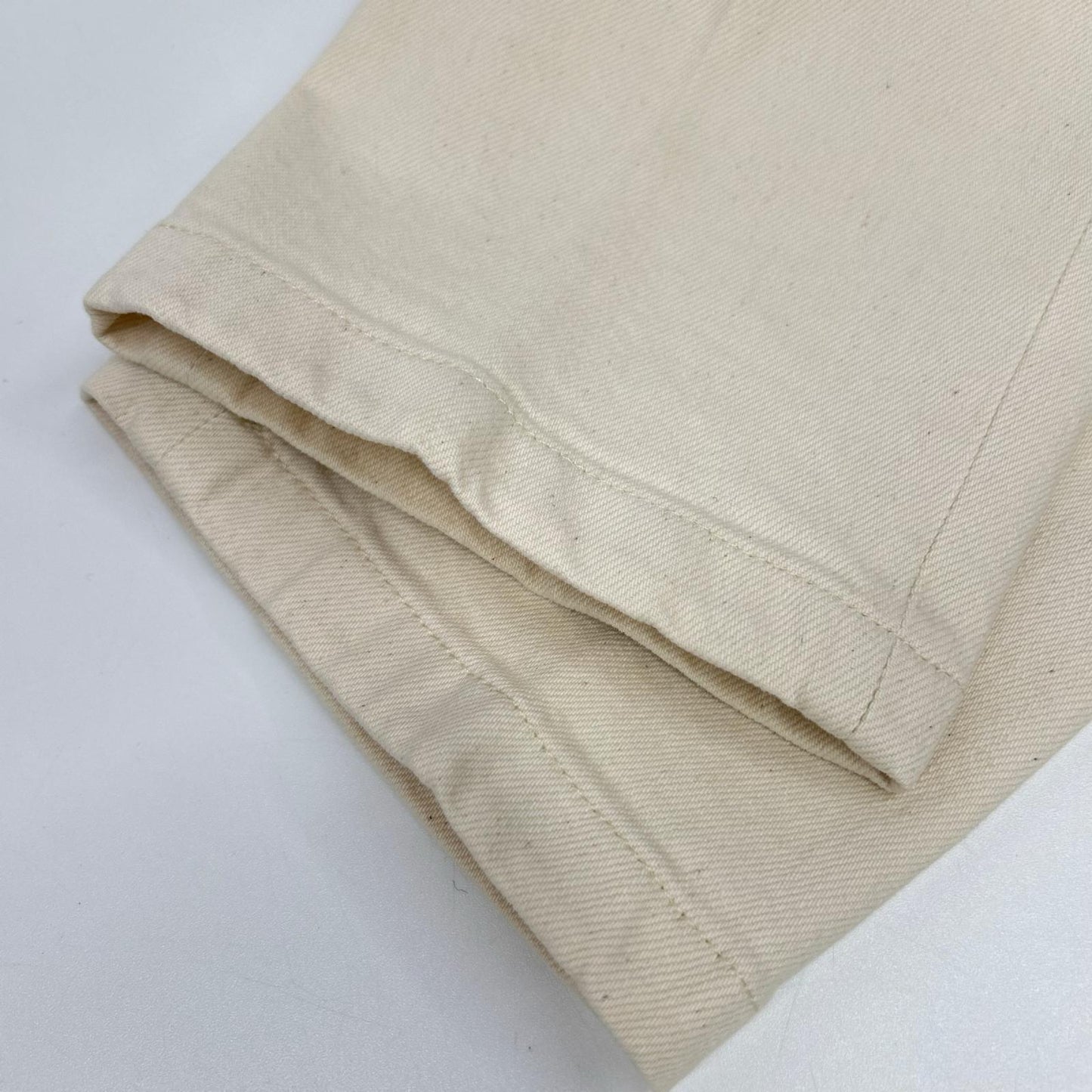 BRIGLIA QUARTIERI Cotton Denim Jeans Ivory Size 44