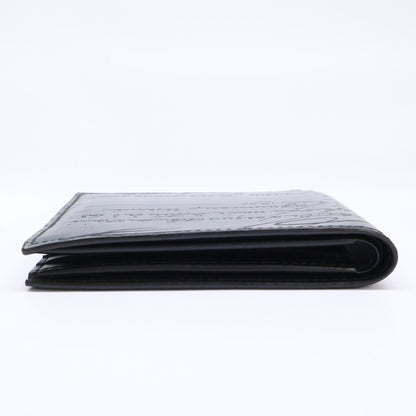 BERLUTI Macore Slim Flap Leather Compact Wallet Gray