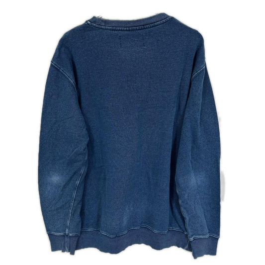 MOLTEMANI Indigo Cotton Sweatshirt Size XL