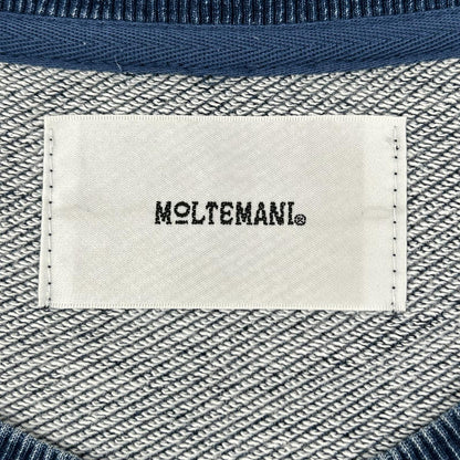 MOLTEMANI Indigo Cotton Sweatshirt Size XL