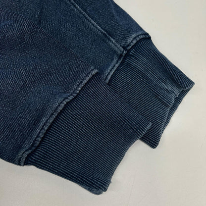 MOLTEMANI Indigo Cotton Sweatshirt Size XL