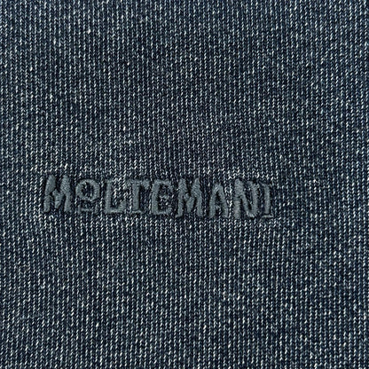 MOLTEMANI Indigo Cotton Sweatshirt Size XL