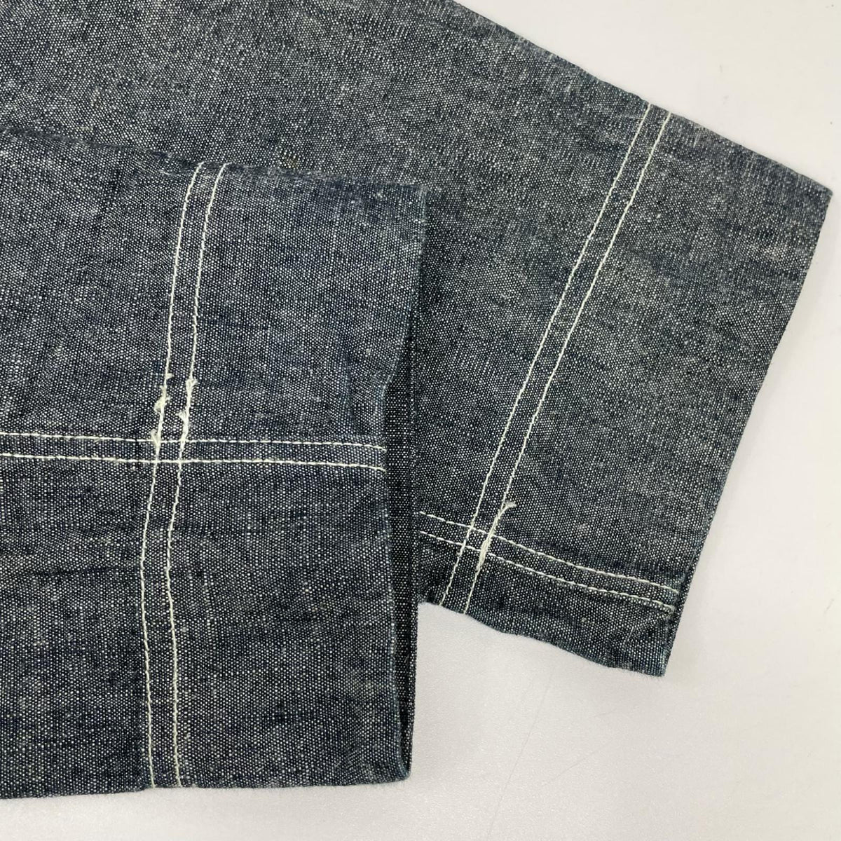 MOLTEMANI MM-25-STJK01 Denim Tailored Blazer Gray Size XL