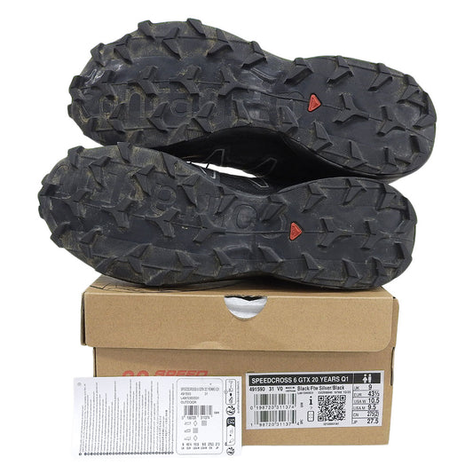 SALOMON Speedcross 6 GTX Trail Sneakers Black Size UK 9