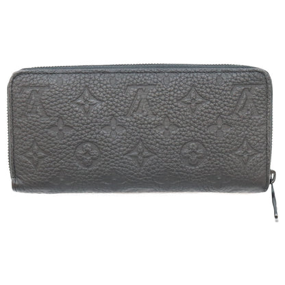 LOUIS VUITTON M11721 Monogram Taurillon Zippy Wallet Black