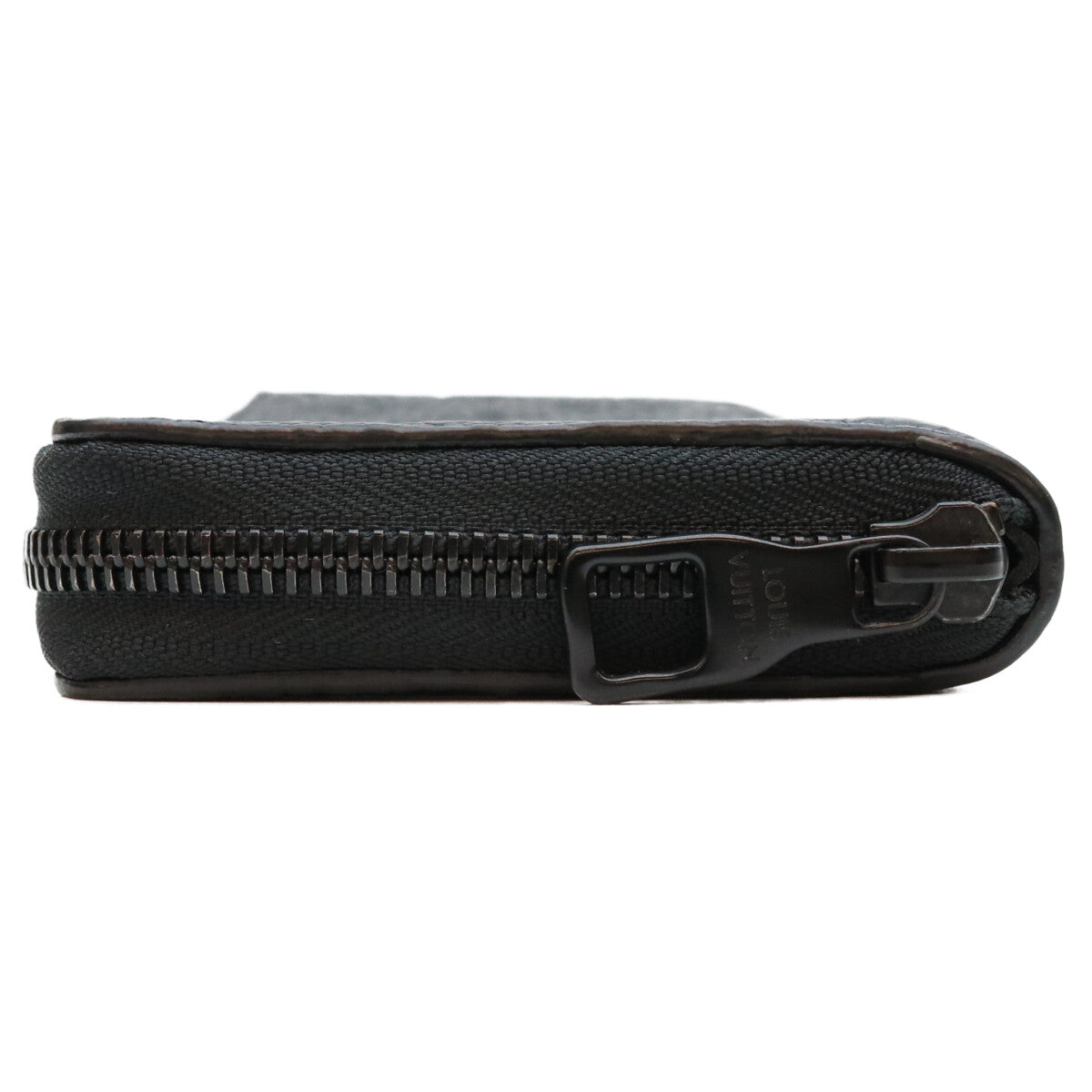 LOUIS VUITTON M11721 Monogram Taurillon Zippy Wallet Black