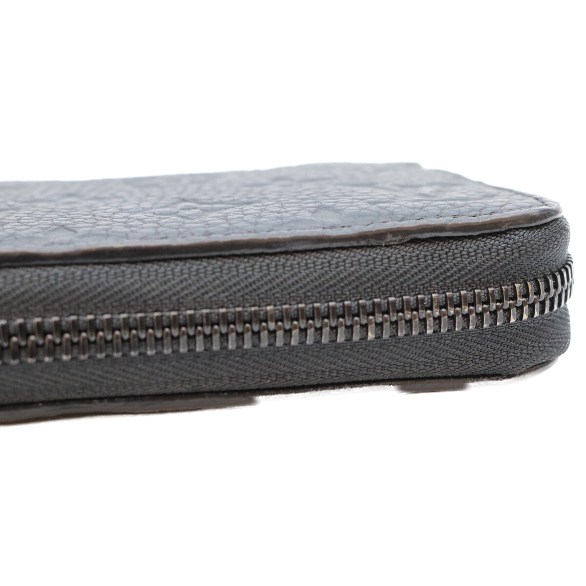 LOUIS VUITTON M11721 Monogram Taurillon Zippy Wallet Black