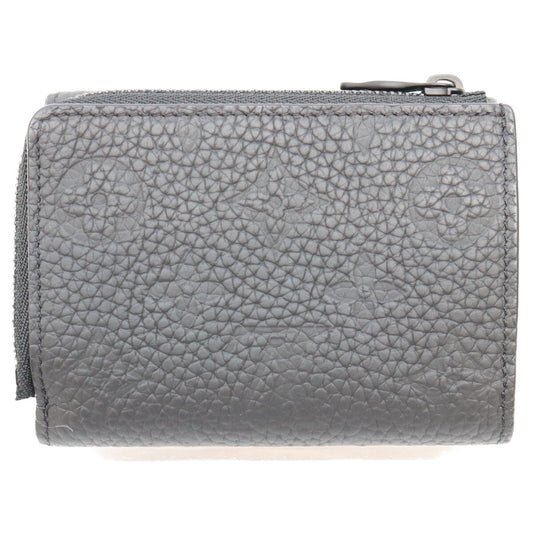LOUIS VUITTON Monogram Taurillon Portefeuille Wallet Black