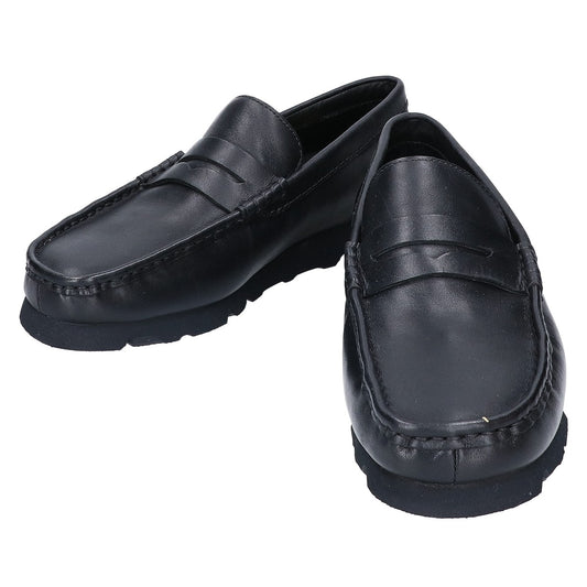 Clarks x BEAMS WallaBeams Loafer Leather Black Sneakers Size 26.5cm