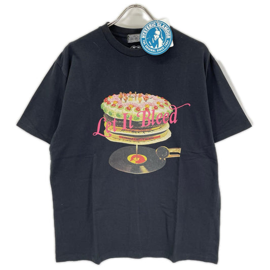 HYSTERIC Rolling Stones LET IT BLEED Black T-Shirt Size XL