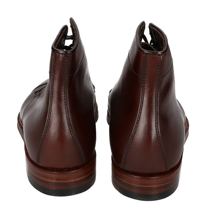 Alden 3912 Leather Straight Tip Boots Size US 7.5