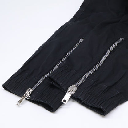 Rick Owens Bauhaus Cotton Cargo Pants Black Size 46