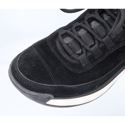 CHANEL G45332 Low Top Trainer Sneakers Black/Gold Size EU 41