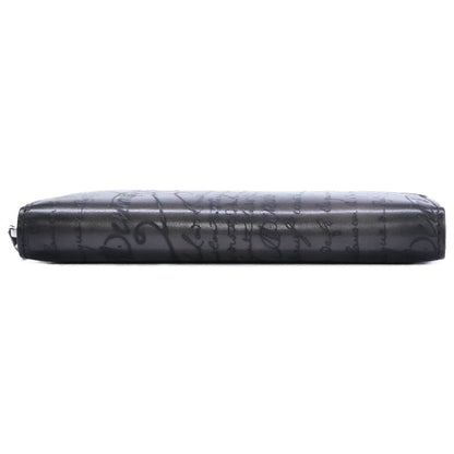 BERLUTI Venezia Calf Leather Itauba Long Wallet