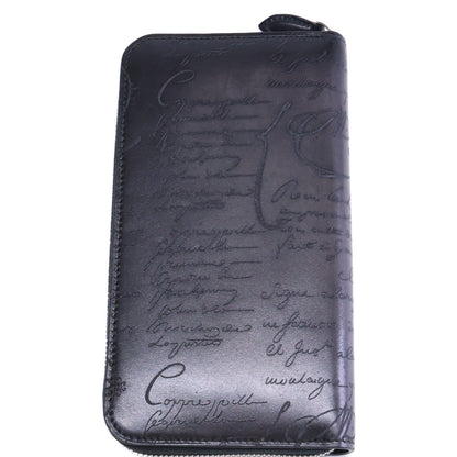 BERLUTI Venezia Calf Leather Itauba Long Wallet
