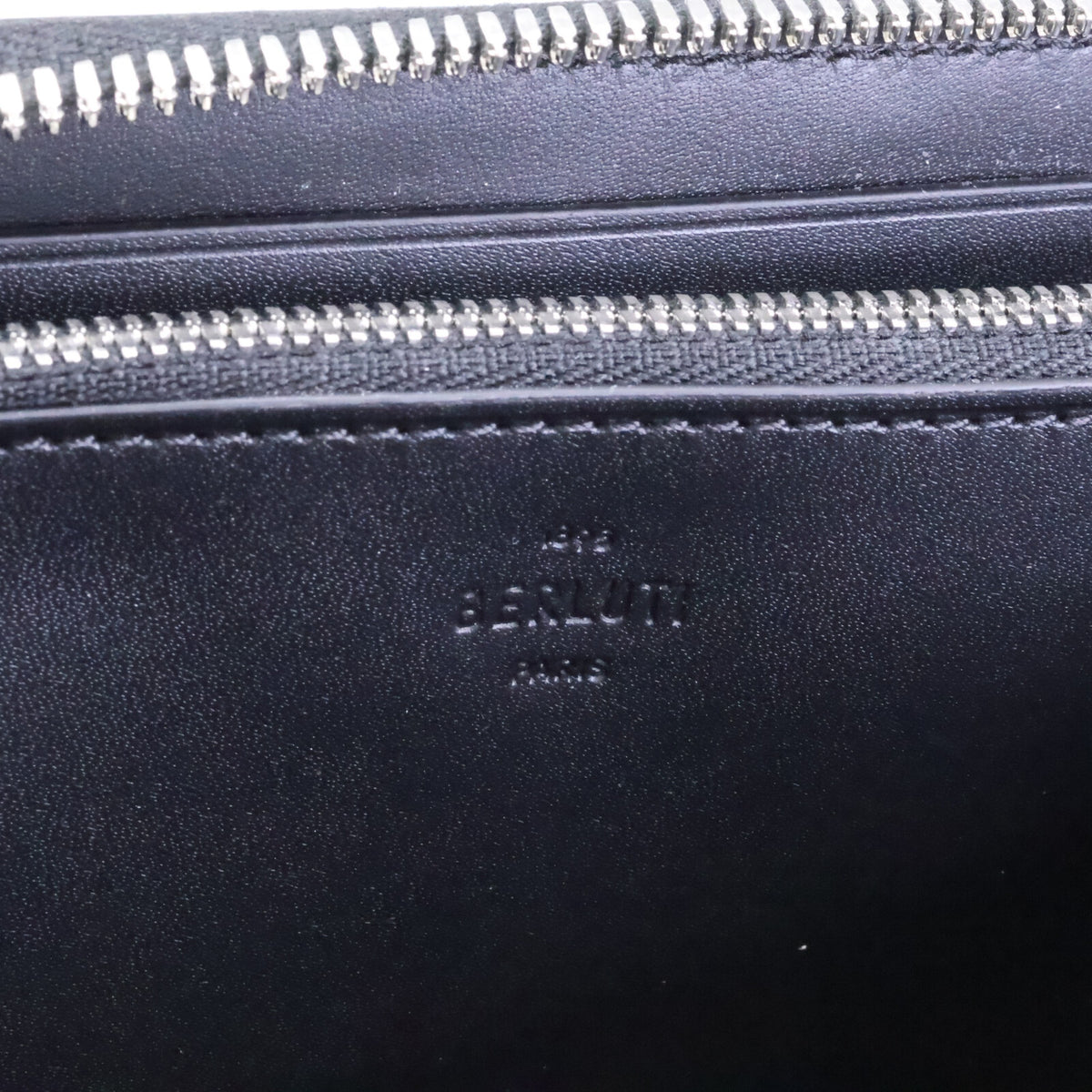 BERLUTI Venezia Calf Leather Itauba Long Wallet