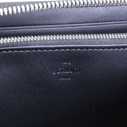 BERLUTI Venezia Calf Leather Itauba Long Wallet