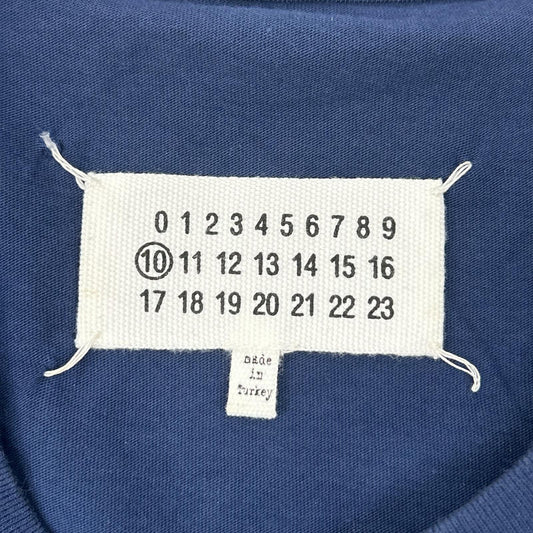 Maison Margiela 18SS Stereotype T-Shirt Navy Size 44