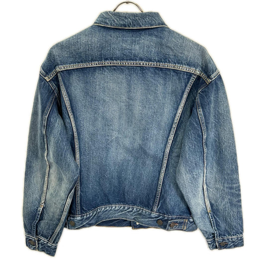 CIOTA Indigo Distressed 4 Pocket Denim Jacket Size 42