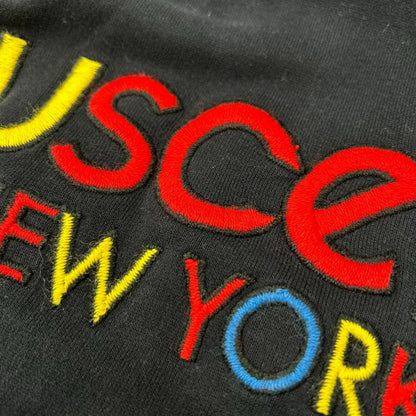 BUSCEMI Black/Yellow Sweat Hoodie Size M