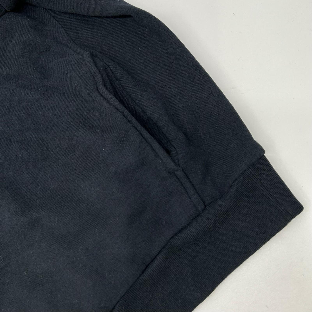 BUSCEMI Black/Yellow Sweat Hoodie Size M