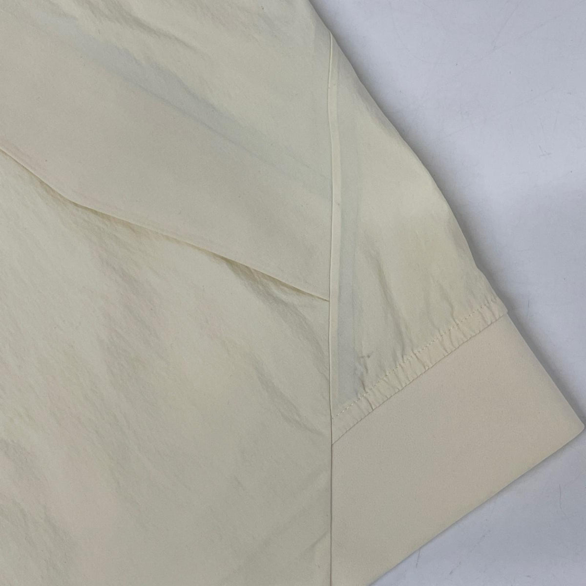 ARC Diode Nylon Bomber Jacket Ivory Size S