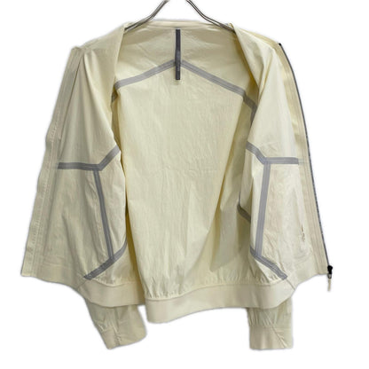 ARC Diode Nylon Bomber Jacket Ivory Size S