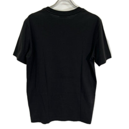 MONCLER 22SS Flocked Logo Cotton T-Shirt Black Size S