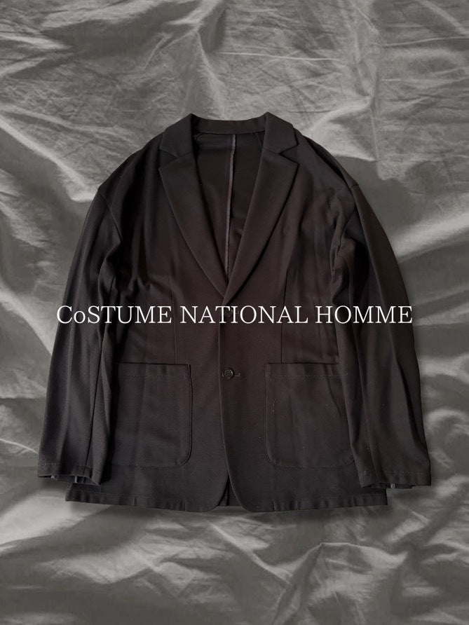 CoSTUME NATIONAL HOMME AW19 Cotton Cardigan Black Size 46